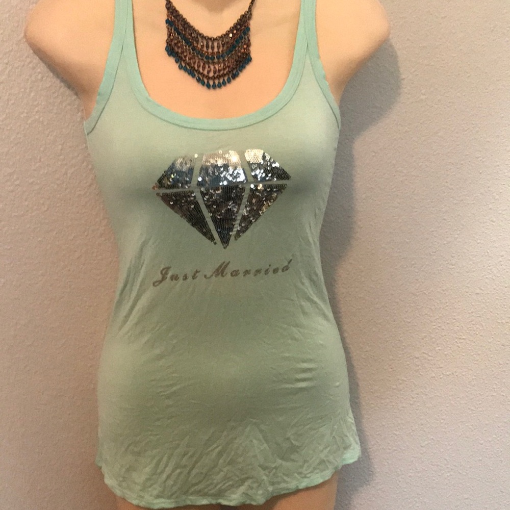 Victoria secret just married tank